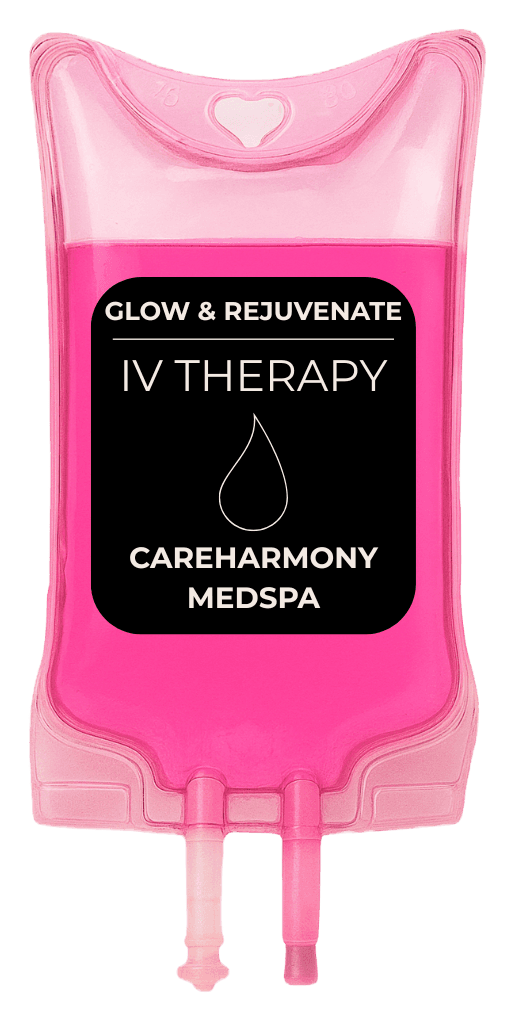 CareHarmony Medspa Glow & Rejuvenate IV therapy bag
